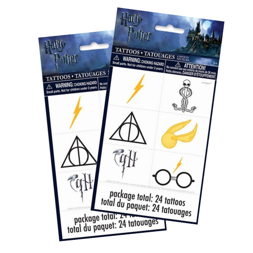 Harry Potter Party tattoos